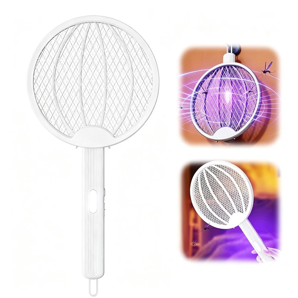 Foldable Rechargeable Electric Mosquito Swatter Mosquito Killer Lamp 6