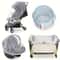 Baby Stroller Mosquito Net & Full Cover Breathable Mesh Sunshade Protection