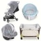 Baby Stroller Mosquito Net & Full Cover Breathable Mesh Sunshade Protection