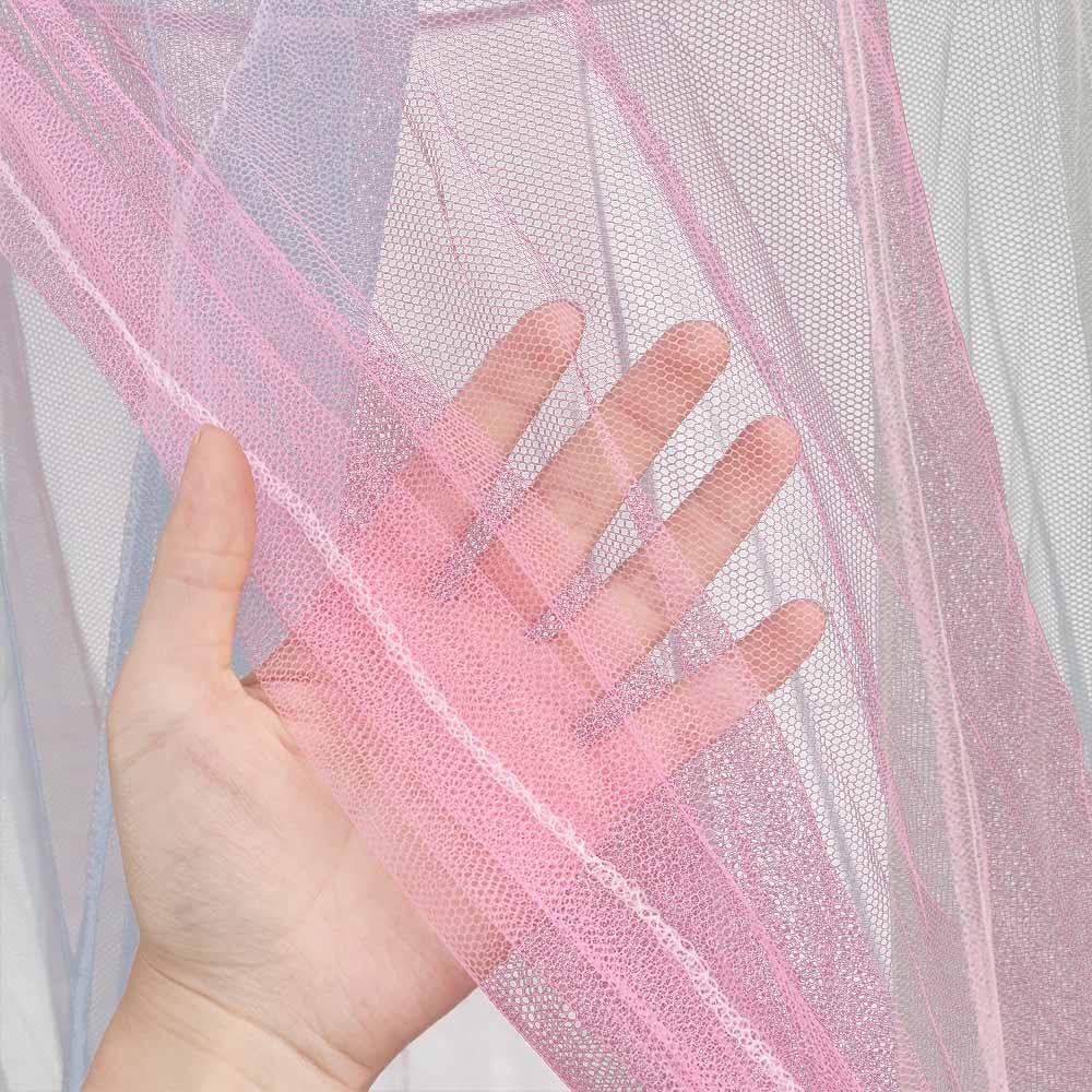 Rainbow Princess Bed Canopy Mosquito Net for Girls Room Decor