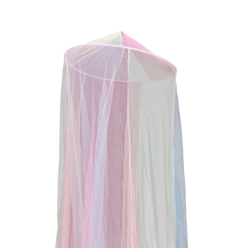 Rainbow Princess Bed Canopy Mosquito Net for Girls Room Decor