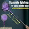 Premium Extendable Electric Mosquito Racket Rechargeable Bug Swatter