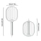 Foldable Electric Mosquito Swatter Rechargeable UV Bug Zapper Racket
