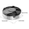 Rechargeable Rotating Fly Trap Silent Indoor Pest Control Fly Catcher Device 4