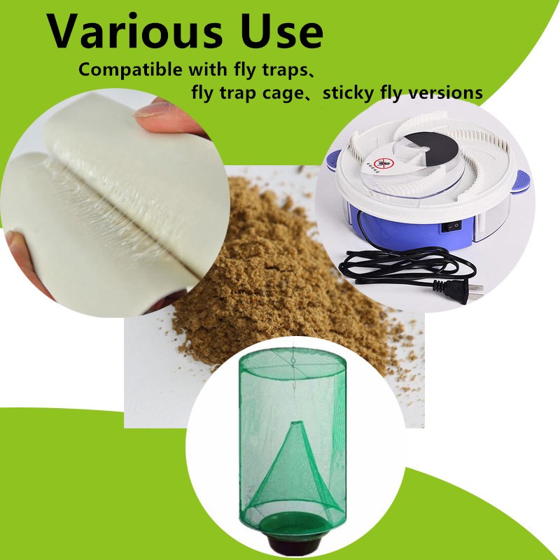 Non Toxic Fly Bait Attractant Fish Bone Meal Trap Refill