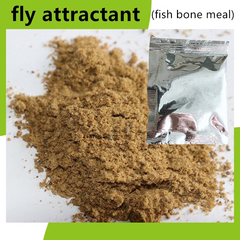 Non Toxic Fly Bait Attractant Fish Bone Meal Trap Refill