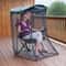 Canopy Chair Mosquito Net Cover with Zipper for Camping Fishing and Outdoor Relaxing
