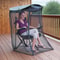 Canopy Chair Mosquito Net Cover with Zipper for Camping Fishing and Outdoor Relaxing
