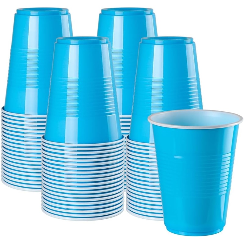 Premium Plastic Party Cups Durable Disposable Party Cups For Beer Pong Drinks Events 8