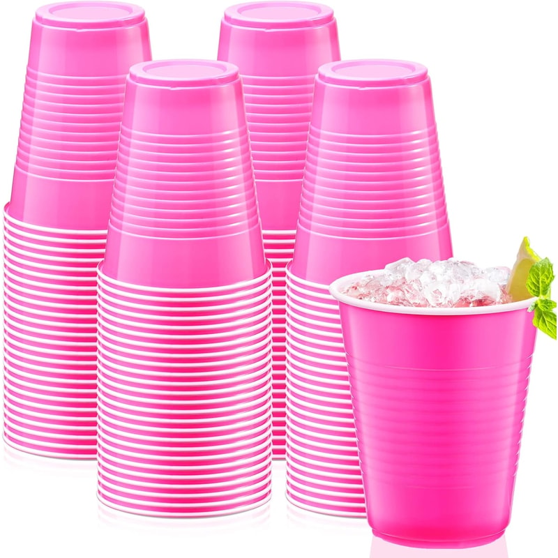 Premium Plastic Party Cups Durable Disposable Party Cups For Beer Pong Drinks Events 10
