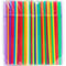 Flexible Disposable Plastic Straws For Boba Tea Smoothies Party Drinks 5