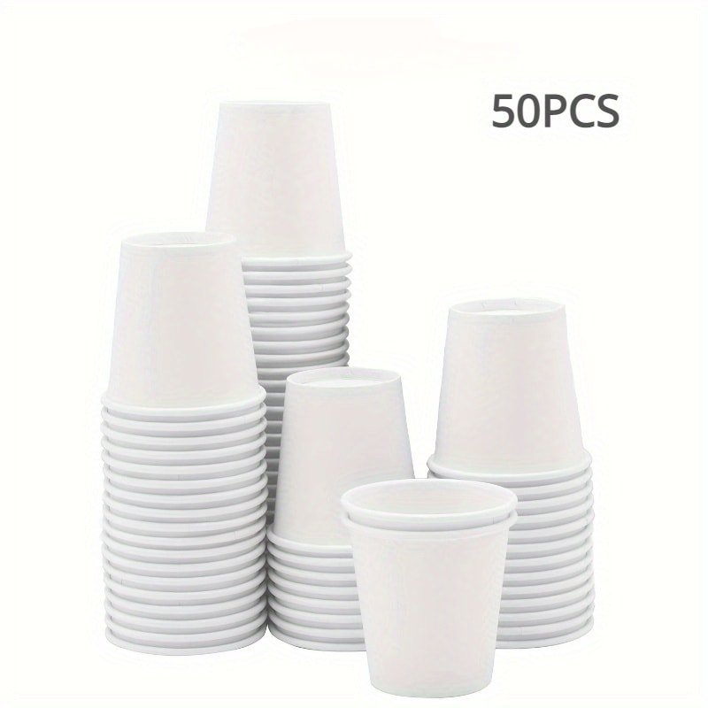 Mini Disposable Paper Cups Coffee Tasting Paper Cups For Juice Candy Party Events 6