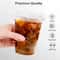 Premium Clear Plastic Cups With Lids Disposable Smoothie Iced Coffee Cups 2