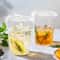 Premium Clear Plastic Cups With Lids Disposable Smoothie Iced Coffee Cups 4