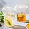 Premium Clear Plastic Cups With Lids Disposable Smoothie Iced Coffee Cups 4
