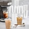 Premium Clear Plastic Cups With Lids Disposable Smoothie Iced Coffee Cups 5
