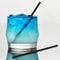 Disposable Plastic Straws Cocktail Stirrers Black Party Drink Accessories 1