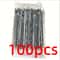 Disposable Plastic Straws Cocktail Stirrers Black Party Drink Accessories 6