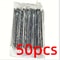 Disposable Plastic Straws Cocktail Stirrers Black Party Drink Accessories 5
