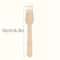 Disposable Wooden Forks for Dessert Cake Salad and Party Tableware