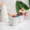 Disposable Mini Paper Cups for Mouthwash Tasting Snacks and Office Drinks