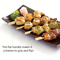 Natural Bamboo BBQ Grilling Skewers Disposable Bamboo Sticks for Parties, Kabobs & Fruit