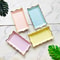 Premium Rectangular Solid Color Disposable Paper Plates 1