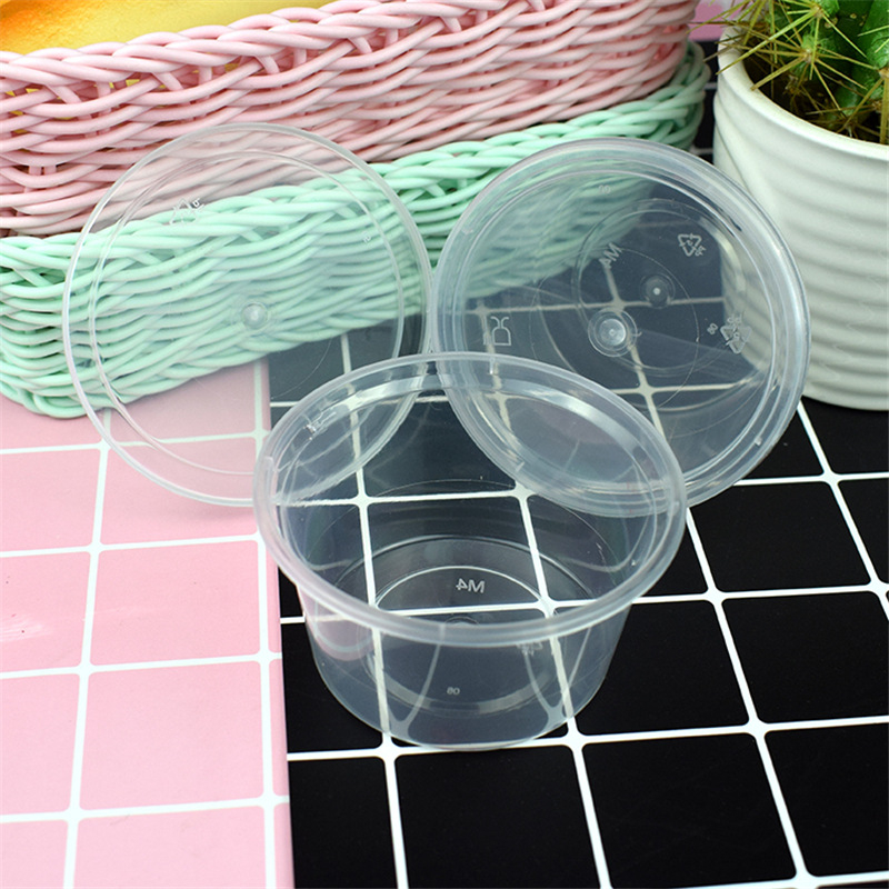 Disposable Sauce Cups Plastic Containers With Lids 4