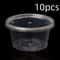 Disposable Sauce Cups Plastic Containers With Lids 6