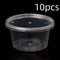 Disposable Sauce Cups Plastic Containers With Lids 6