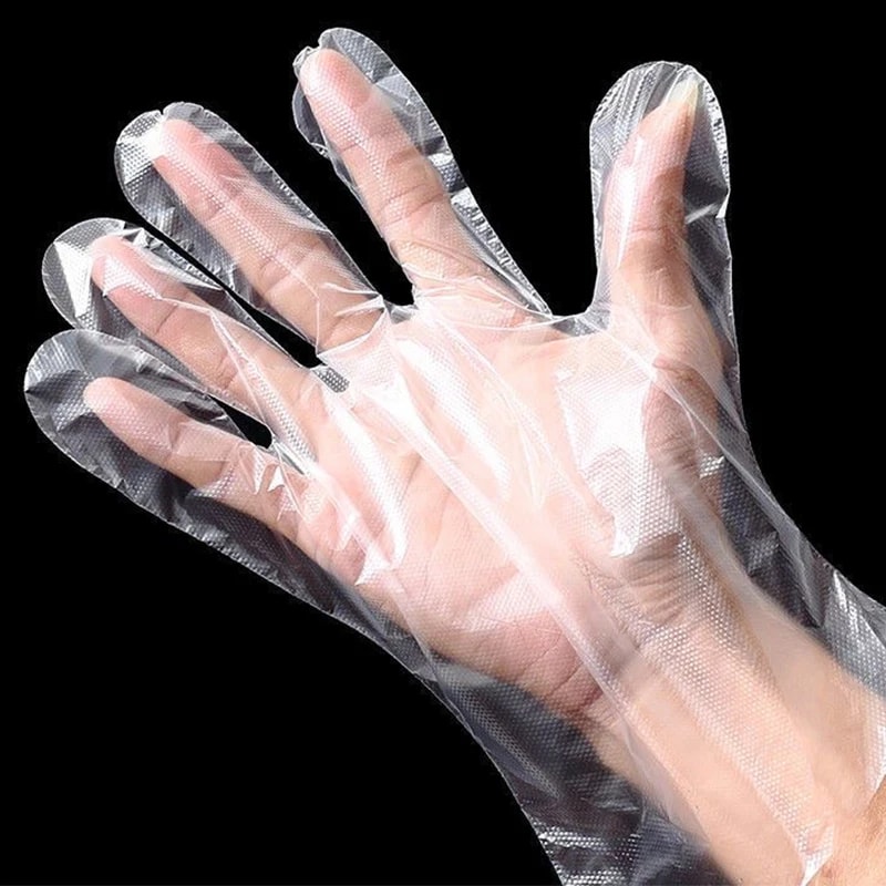 Transparent Disposable Gloves Kitchen Gloves For Cooking 1