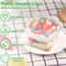 Dessert Cups with Lids Clear Square Plastic Dessert Boxes