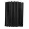 Premium Black Plastic Straws Disposable Cocktail & Party Straws for Coffee & Bar