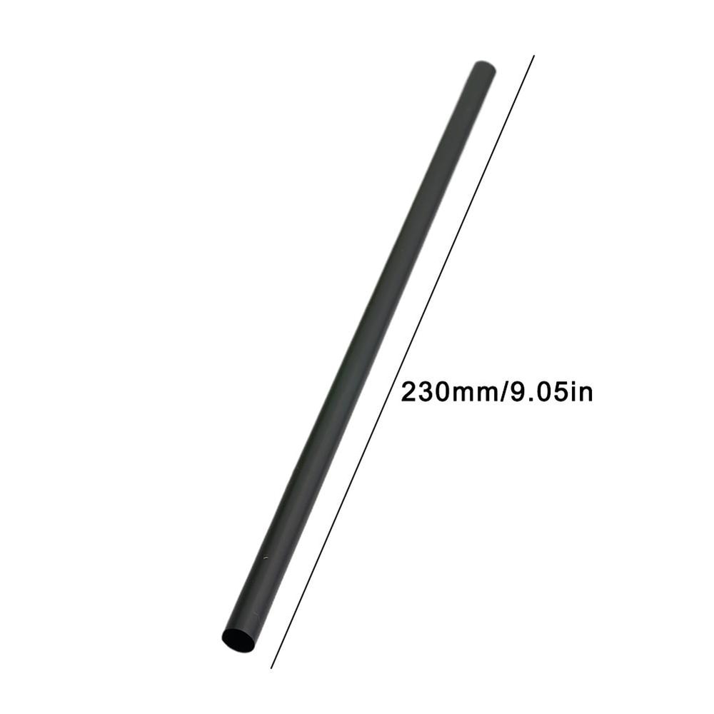 Premium Black Plastic Straws Disposable Cocktail & Party Straws for Coffee & Bar