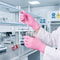 Premium Pink Nitrile Gloves Durable Disposable Food Handling Powder Free Protection 2
