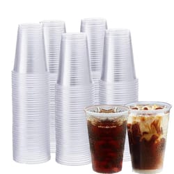 disposable plastic cups clear party & outdoor picnic cups for beverages