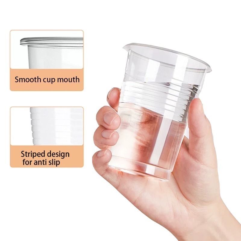 Disposable Plastic Cups Clear Party Outdoor Picnic Cups For Beverages 1