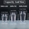 Disposable Plastic Cups Clear Party Outdoor Picnic Cups For Beverages 2