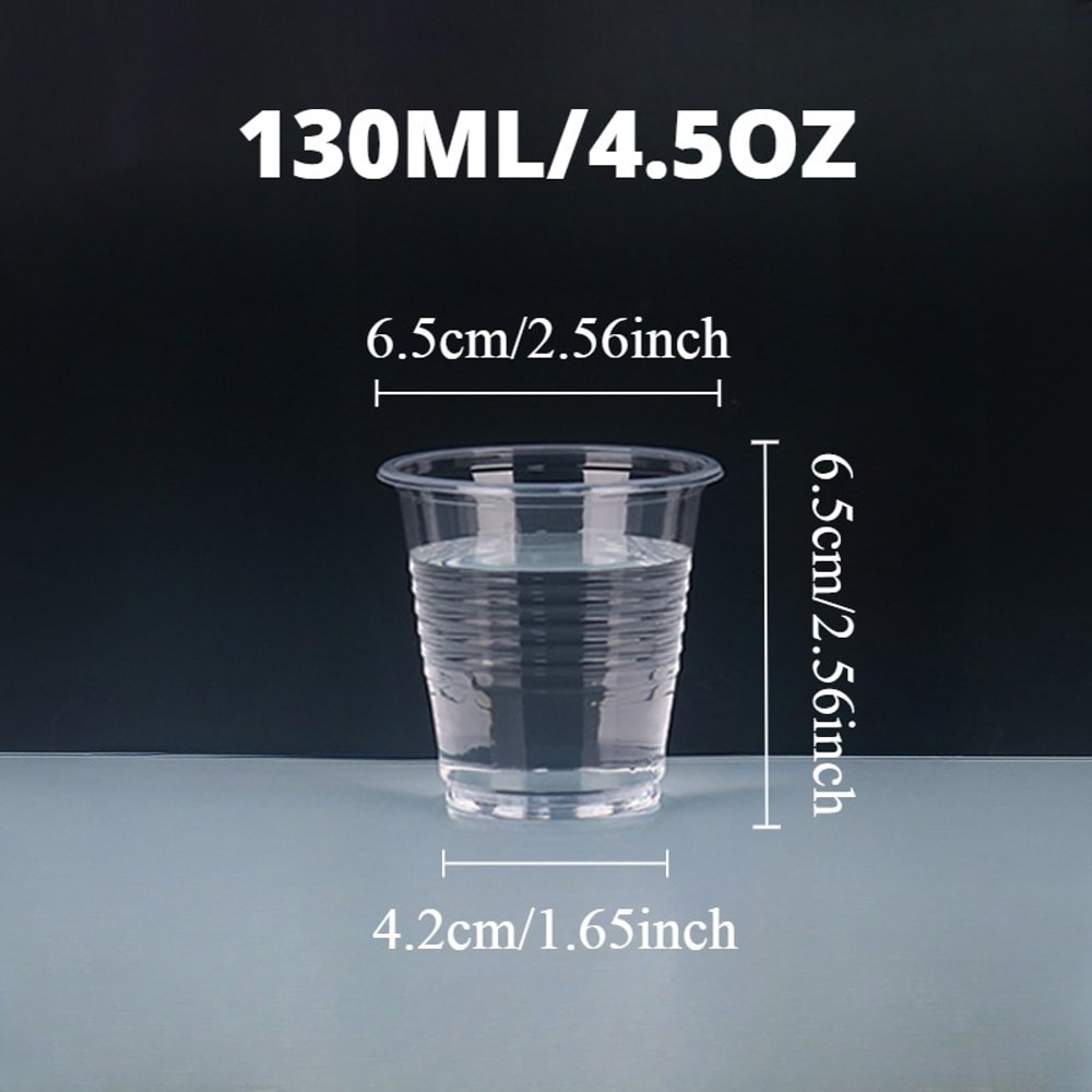 Disposable Plastic Cups Clear Party Outdoor Picnic Cups For Beverages 6