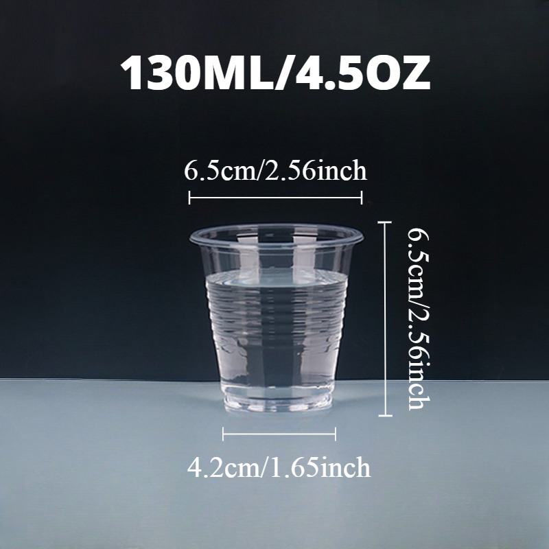 Disposable Plastic Cups Clear Party Outdoor Picnic Cups For Beverages 6