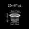 Leak Proof Disposable Sauce Cups With Lids For Dressings Condiments And Takeaway Meals 6