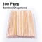 Disposable Bamboo Chopsticks Pairs for Sushi Noodles Hot Pot and Restaurants