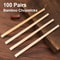 Disposable Bamboo Chopsticks Pairs for Sushi Noodles Hot Pot and Restaurants