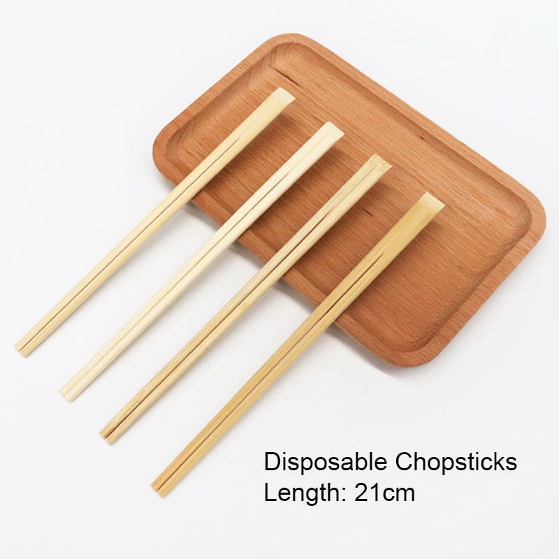 Disposable Bamboo Chopsticks Pairs for Sushi Noodles Hot Pot and Restaurants