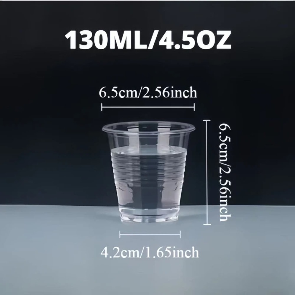 Disposable Plastic Cups Clear Transparent Party Cups For Drinks Events 5