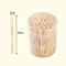Mini Bamboo Fruit Picks Disposable Appetizer Forks 6