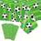 Soccer Field Disposable Tablecloth for Football Birthday Party Decor