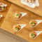 Water Drop Disposable Dessert Plates For Snacks Appetizers And Party Serving 3