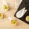 Water Drop Disposable Dessert Plates For Snacks Appetizers And Party Serving 4