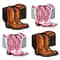 Premium Western Party Napkins Fun Cowgirl Napkins for Cowboy Boot Table Decor